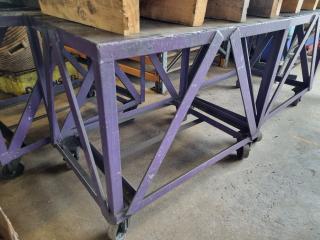 Heavy Duty Mobile Table Trolley