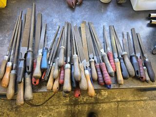 Lot of Assorted Hand Files