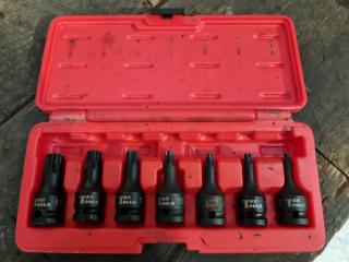 1/2" Drive Metric Torx Socket Set by T&E Tools