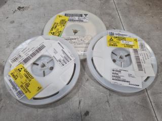 3x Reels of Thick Fillm Chip Resistors