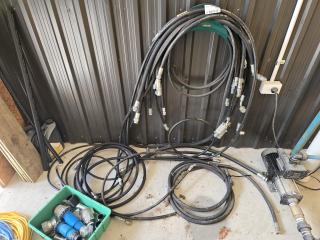 Assorted Hydraulic Hoses
