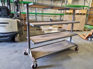Heavy Duty Mobile Workshop Shelf Trolley