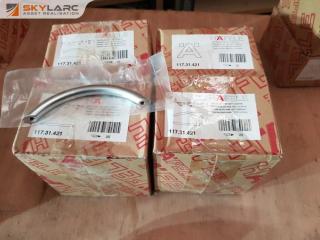 4 Boxes of New Hafele Metal Drawer Handles