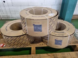 3 Rolls New Plastic Strapping