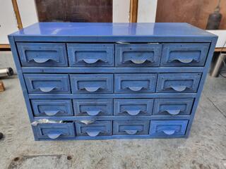 Kinchrome Steel Parts Storage Drawer Bin w/ Contents