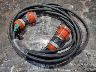 3-Phase 32A Power Extension Lead Cable