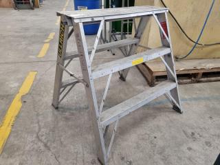 Ullrich Wide Aluminium Double Sided Step Ladder