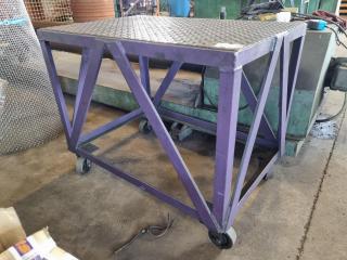 Heavy Duty Mobile Table Trolley