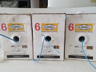 348m of Hubbell Cat6 Cable
