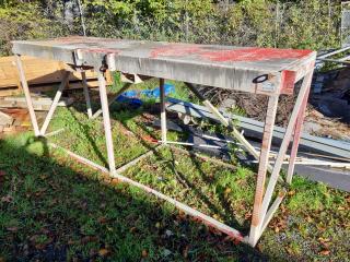 Heavy Steel Industrial Platform