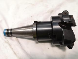 Kennametal Mill Cutter KS0M100R050F07 at 100mm dia w/ NT40 Type Holder