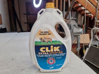 Elanco Clik Extra Spray-On Blowfly Strike Prevention for Sheep, 5L