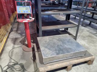 600kg Digital Industrial Platform Scale by Dini Argeo