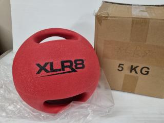 XLR8 5kg Double Grip Medicine Ball