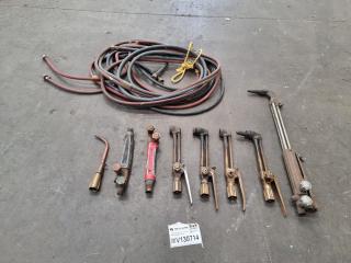 Assortment of Oxy/Acetylene Torches and Leads
