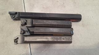 4 Small Boring Bars/ Tool Holders