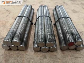 15x Stainless Steel M14 260mm Stud Bolts