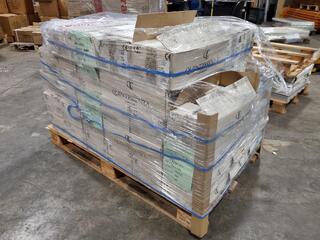 Pallet of Quintessenza Ceramic Tiles, 130x130mm & 50x250mm