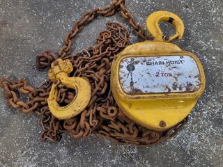 2-Ton Chain Hoist Block by Lift Master
