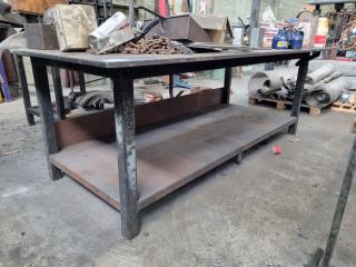 Heavy Steel Welding Workbench Table