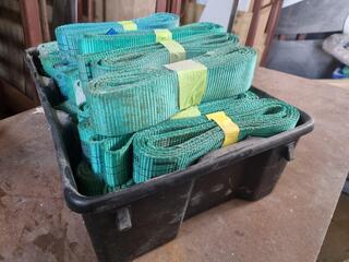 28x Lifting Straps / Slings, 2-Ton Capacity
