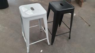 2 Steel Stools