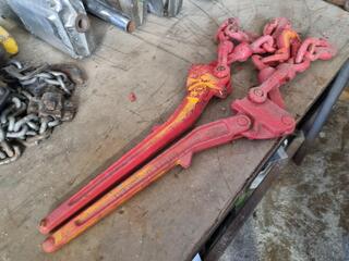 2x Chain Load Binders, 6000kg Capacity