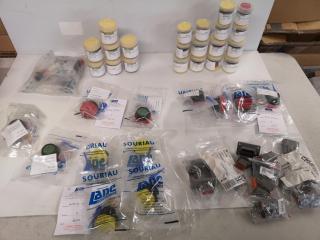 45x Assorted Aerospace & Industrial Connectors, Bulk Lot