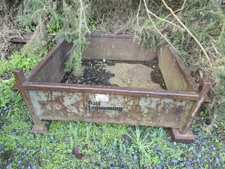 Steel Scrap Bin
