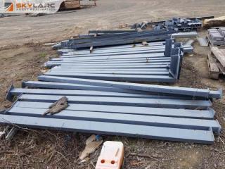 Large Quantity of Large Channel and Big Steel Braces