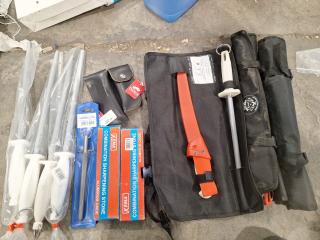 Assorted Knives & Knife Accessories