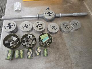 Die Handle and Two Piece Dies