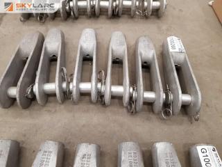 6 x Reidbrace 32mm Brace Ends