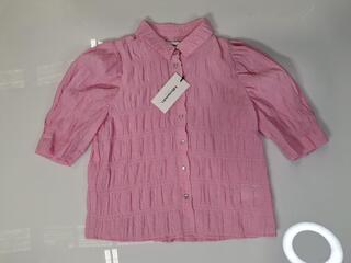 Lollys Laundry Bono Shirt Bubblegum - Size Small