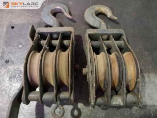 2x Block & Tackle Lifting Units