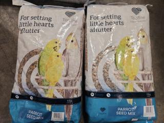 2 x 10kg Bags of Parrot Seed Mix