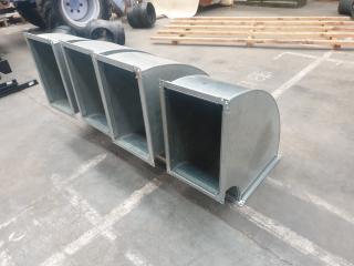 4 x Ductwork Corners
