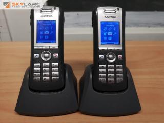 2x DT690 Cordless Digital DECT Handsets Phones by Aastra