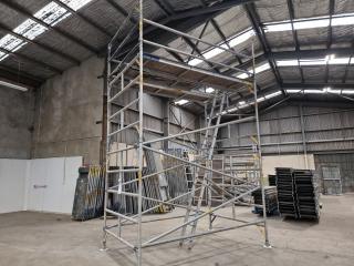 Oldfields Aluminium Scaffolding Tower  - 3m Long x 4.6m High