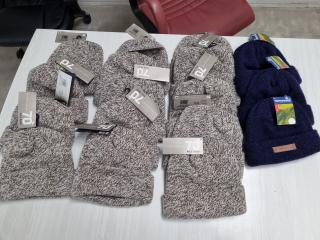 17x Wool Blend Winter Hats by Norsewear & 70 Mile Bush, New