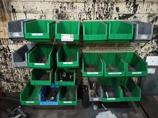 Wall Mounted Parts Bin System