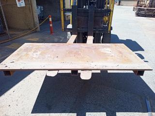 Large Plate Steel Pallet