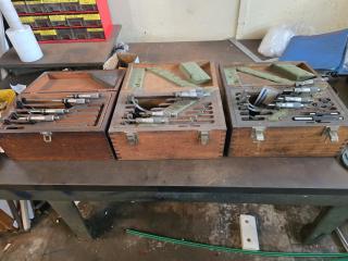 3 x Partial Micrometer Sets