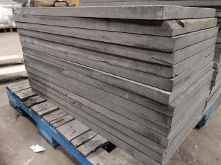 14x Bluestone Outdoor Tiles, 800x400mm Size