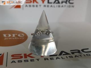 Double Princess Cut Stack Ring | Clear | MJJ for ORE