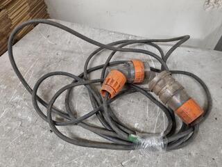 8-Metre 3-Phase 32A Power Extension Lead Cable