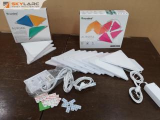 Nanoleaf Aurora Smarter Kit LED Lighting Kit w/ Expansion Pack, New