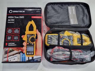 Digitech 600A True RMS AC/DC Clampmeter
