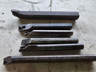 6 x Lathe Boring Bars 