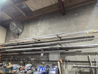 Rack of Aluminum and Stainless 